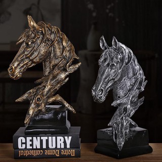 Đầu Ngựa Trang Trí Nhà Phòng Khách