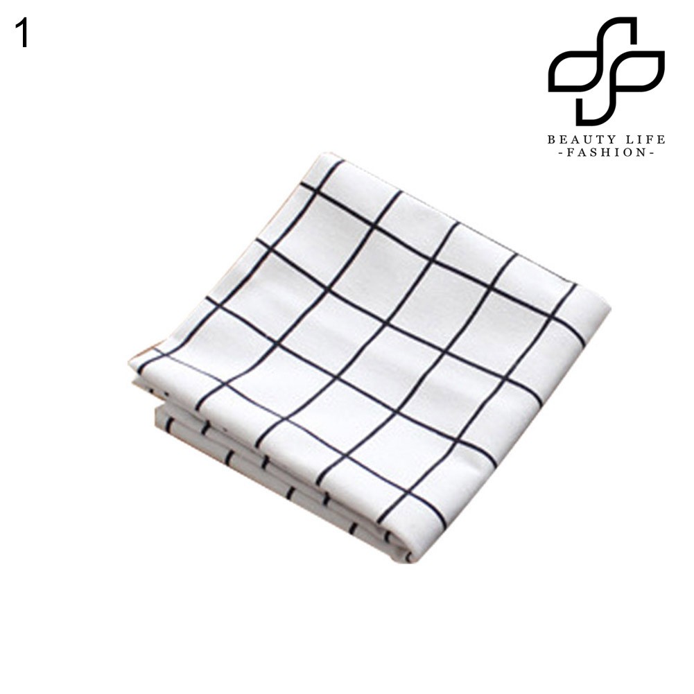Khăn cotton lanh trải bàn phong cách đơn giản 40x60cm