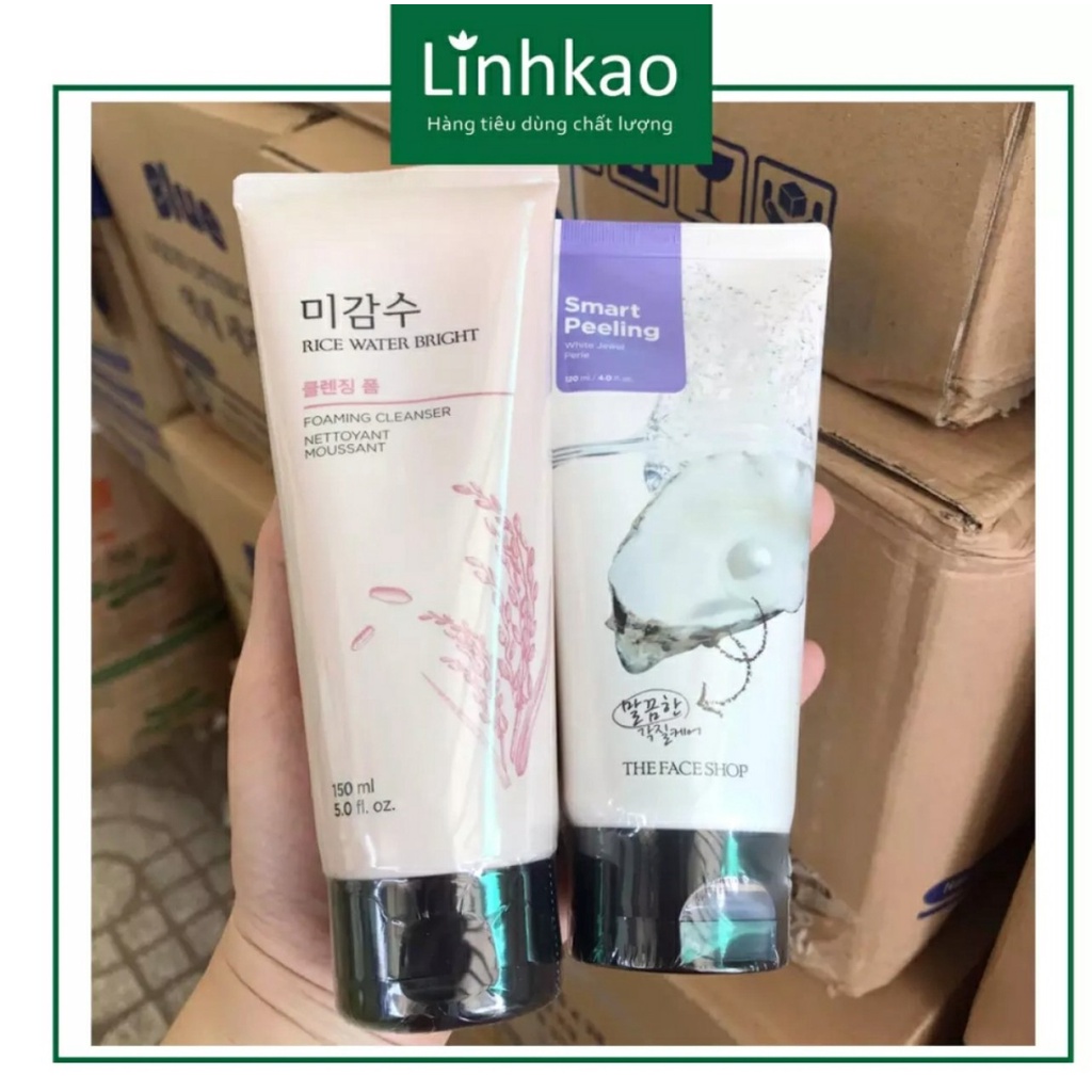 Tẩy tế bào chết ngọc trai The Face Shop 120ml
