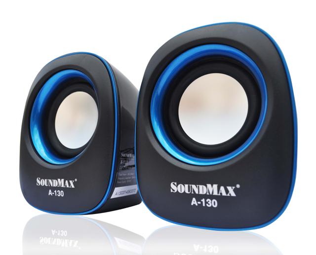 Loa máy tính Soundmax A130 2.0 Đỏ