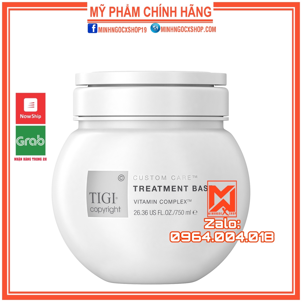 Kem nền phục hồi TIGI COPYRIGHT TREATMENT BASE 750ml chính hãng