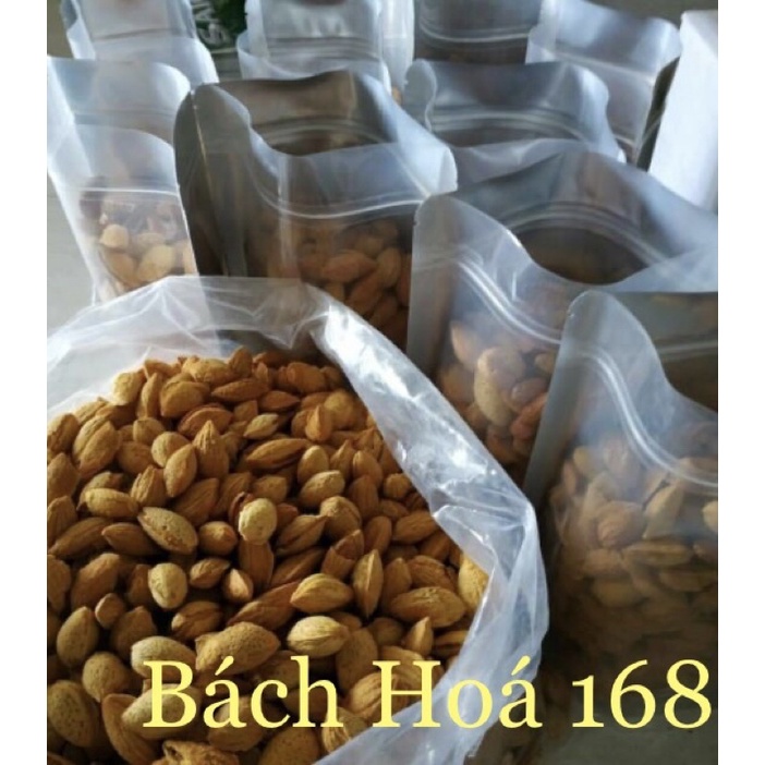 1kg hạt Hạnh Nhân rang bơ mỏng vỏ thơm béo