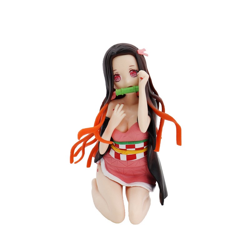 Đồ trang trí Nhân Vật Kamado Nezuko Trong Anime Demon Slayer Trang Trí Xe Hơi