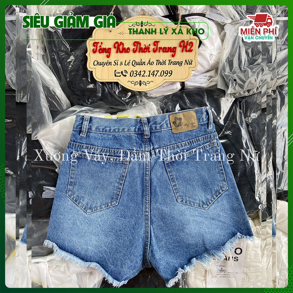 ✅Cam Kết Ảnh Thật 100%✅🎯🎯 Quần shorts jeans nữ ống rộng cá tính , Quần đùi jeans túi màu nữ hàng loại 1🌸 | BigBuy360 - bigbuy360.vn