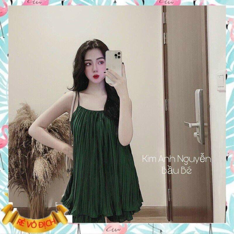 đồ bộ 2 dây dập li cực xinh | BigBuy360 - bigbuy360.vn