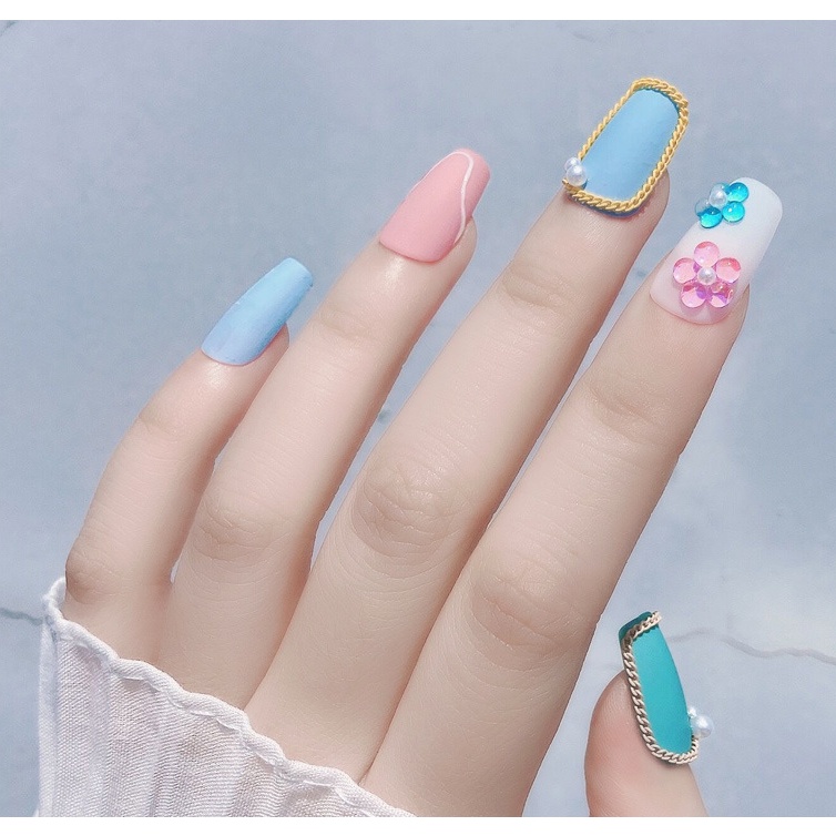 charm nhiều màu mẫu mới trang trí nail mẫu mới