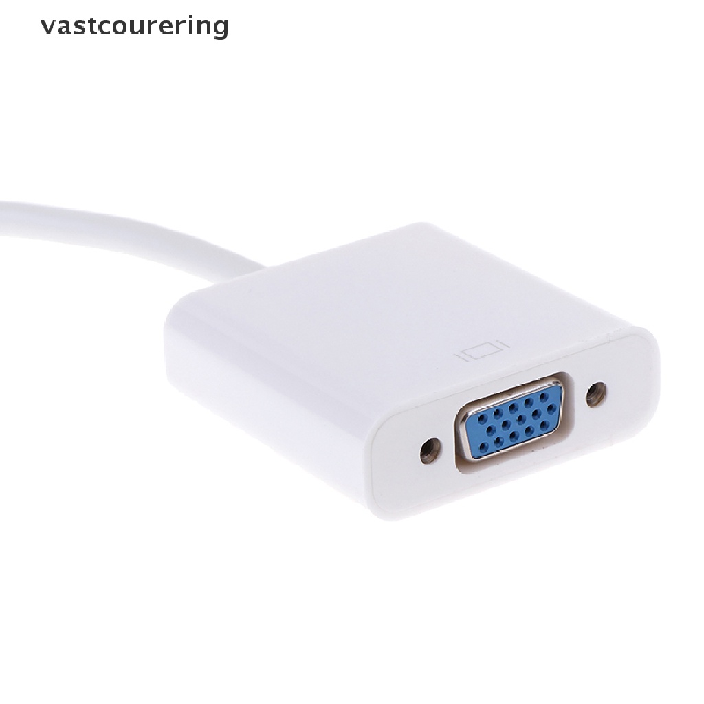 1 Đầu Chuyển Đổi HDMI Sang VGA HD 1080P Màu Trắng