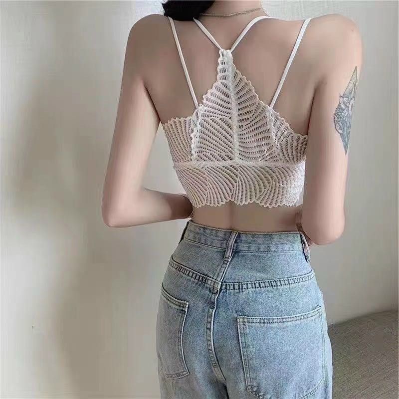 Áo Bra Ren Dây Phối Kiểu Dễ Thương