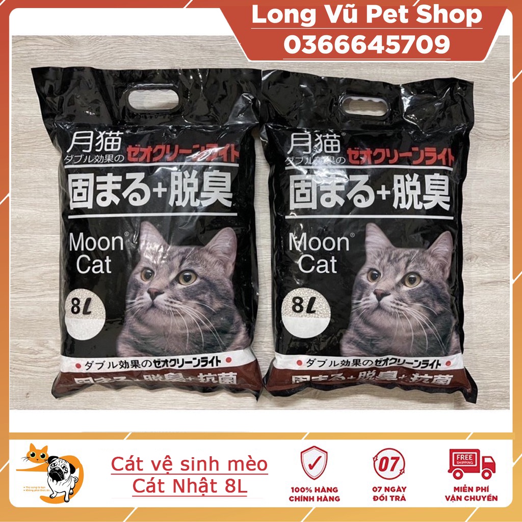 Cát vệ sinh cho mèo 8L Cát Nhật