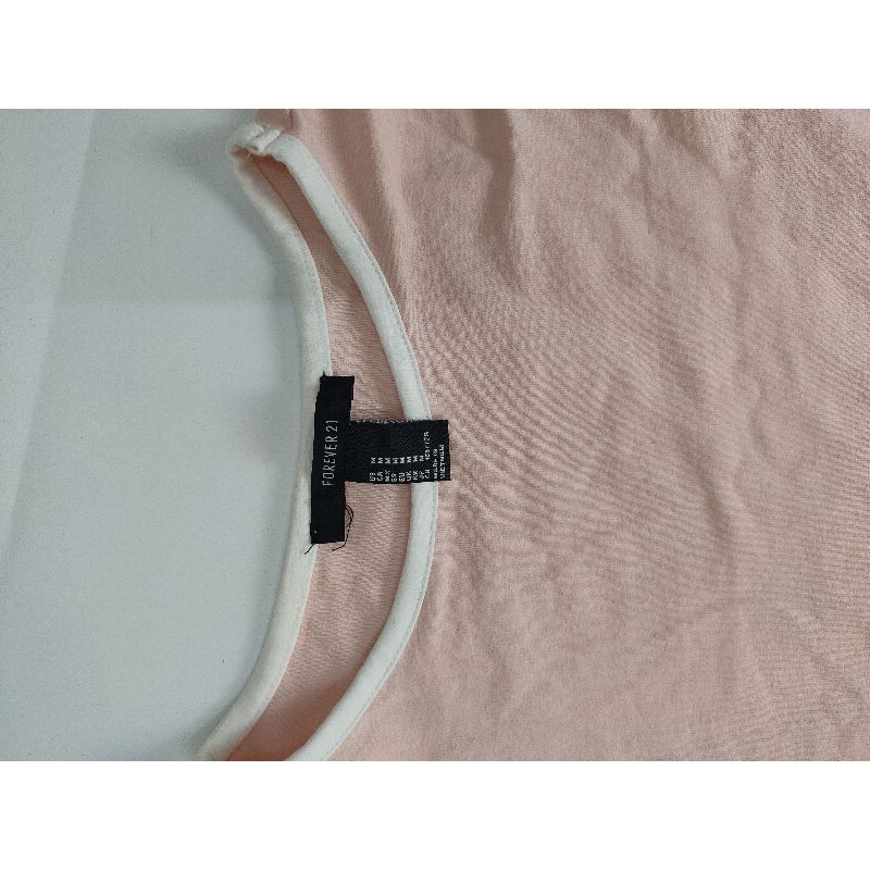 F21 ribbed bodysuit màu hồng BSF21N AMGOBET | BigBuy360 - bigbuy360.vn