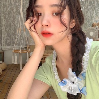 ok Cột tóc scrunchies - Cột tóc vải nhiều màu hottrend