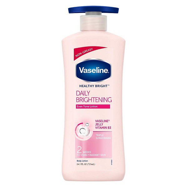 Sữa dưỡng thể Vaseline Healthy Bright – Daily Brightening Even Tone Lotion (725mL)