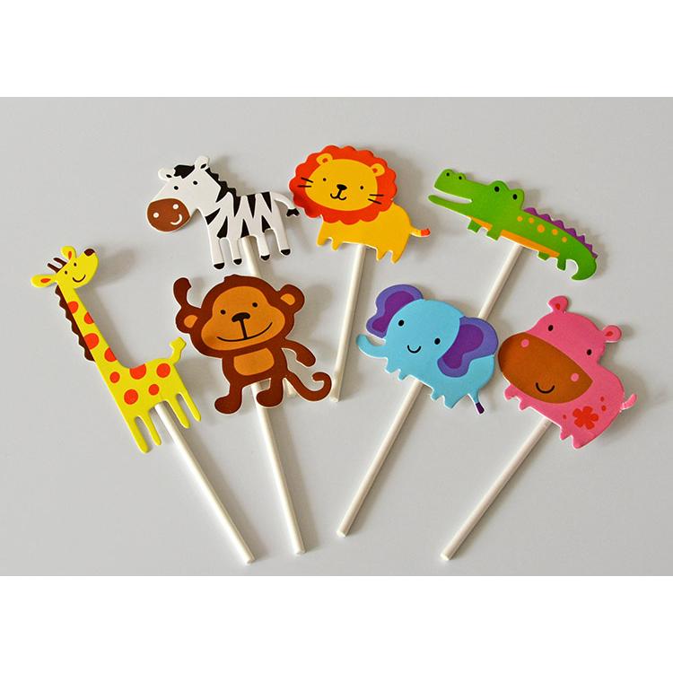 Set que cắm giấy vườn thú