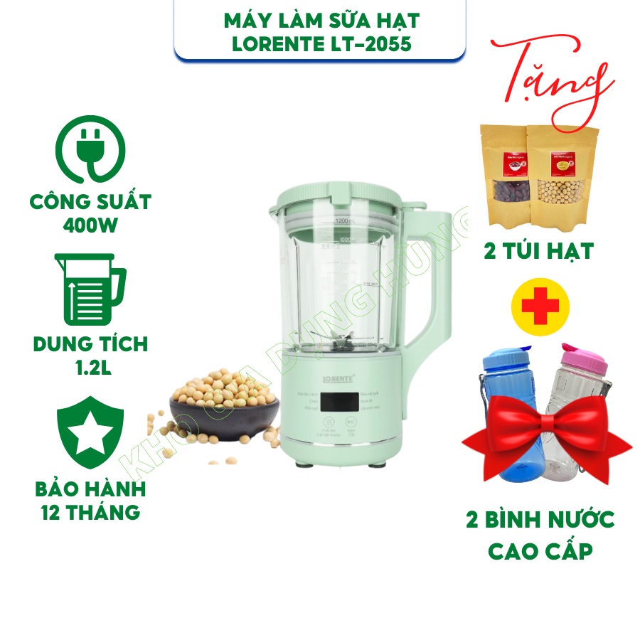 Máy làm sữa hạt Lorente LT-2055 - Hàng chính hãng