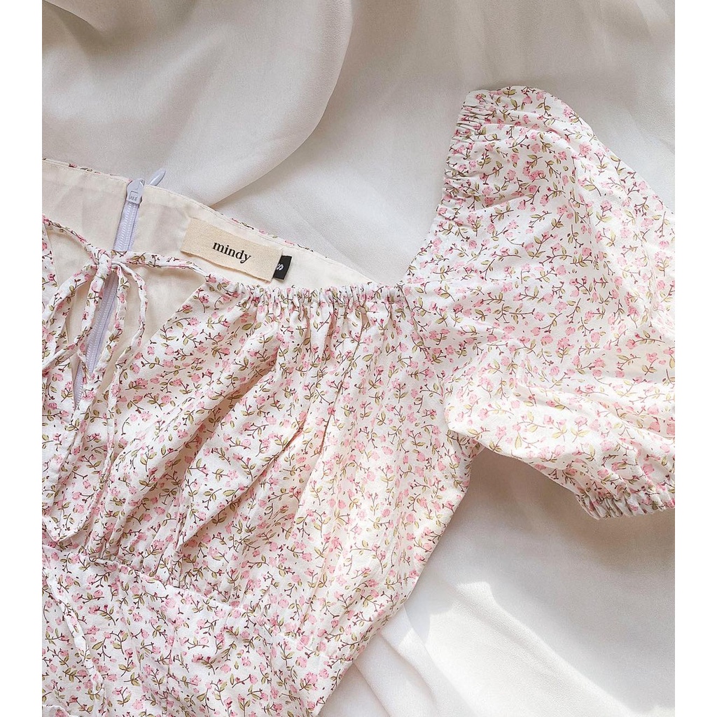 Váy dài midi xẻ tà Juliette Dress - Mindy