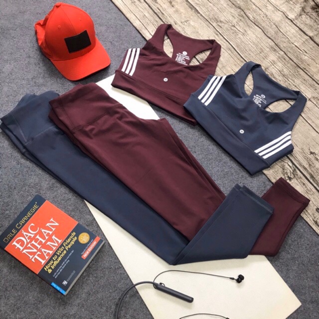 SET TẬP GYM YOGA DÀI 3 SỌC