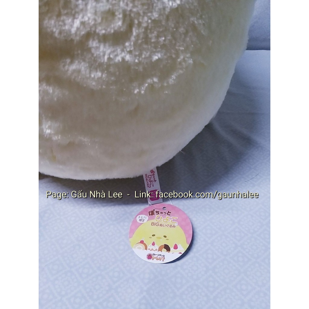 Bé gấu bông Chubby Bird, size 35cm, lông đẹp mịn, hàng xịn sò chính hãng Nhật Bản, mới 100%, full tem tag giấ
