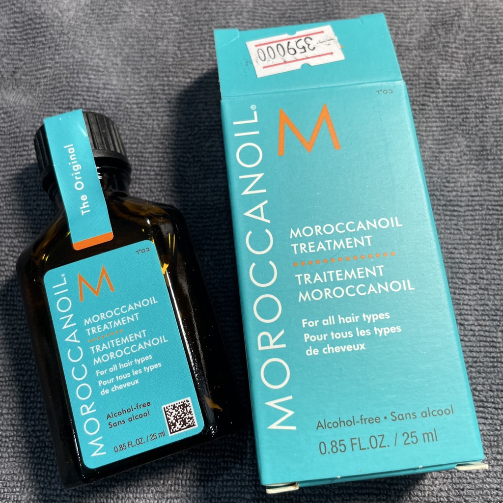 Chính hãng  Tinh dầu phục hồi tóc khô sơ Moroccanoil Treatment 25ml