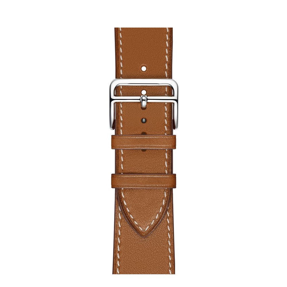 Hermès Dây đeo bằng da cho đồng hồ thông minh Apple watch 6 5 4 3