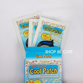 MIẾNG DÁN HẠ SỐT CHO BÉ COOL PATCH (HỘP 6 MIẾNG)
