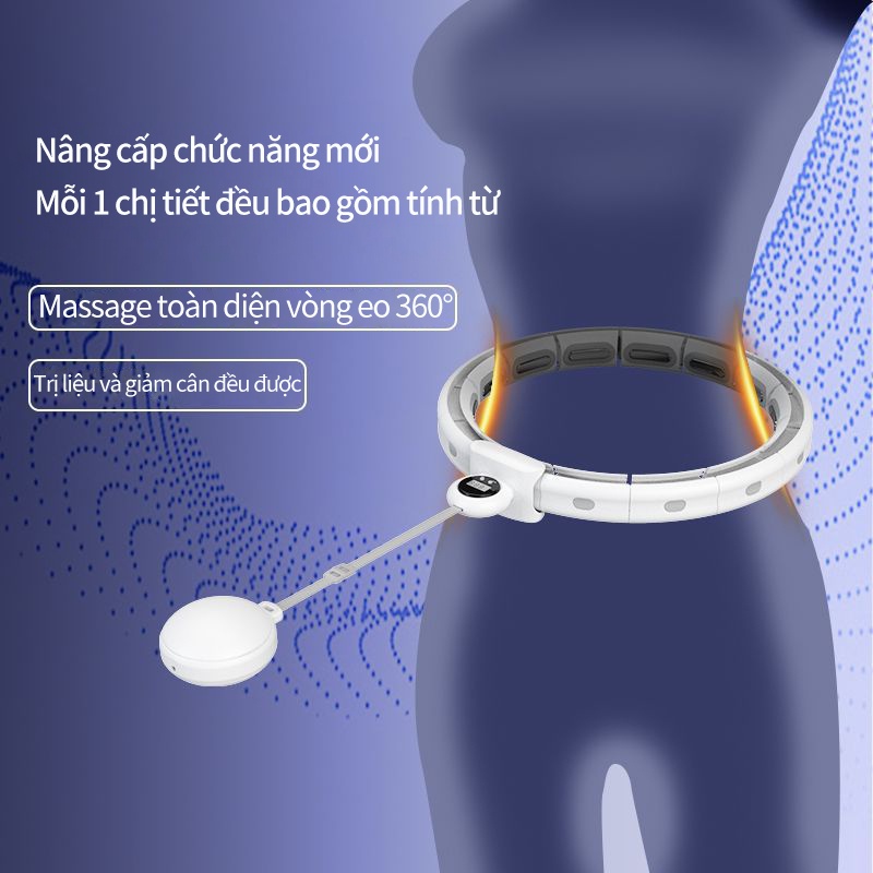 Vòng hula thông minh Máy giảm bụng cho nam và nữ Đốt cháy chất mỡ eo thon giảm bụng mỡ Người bụng to lười biếng sử dụng