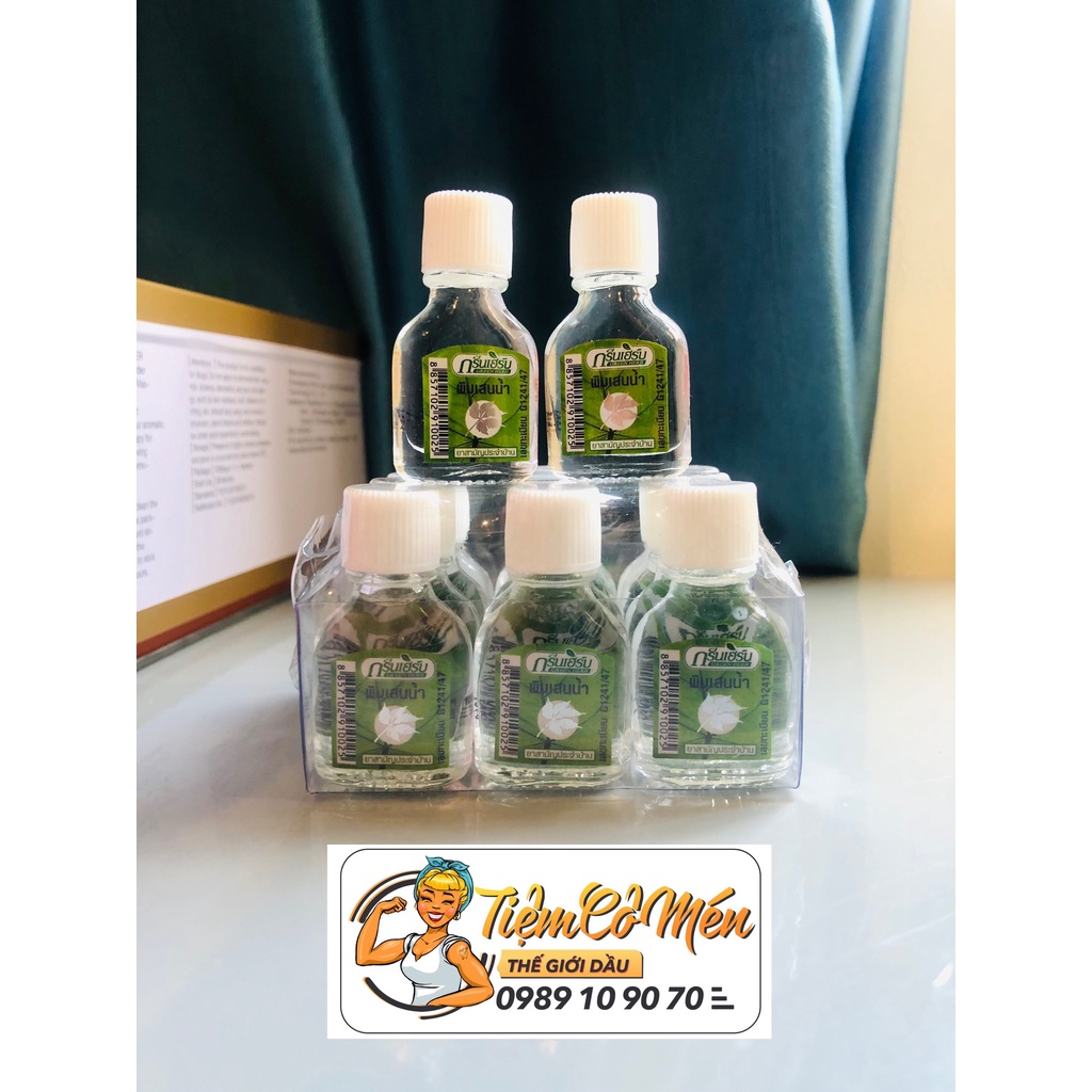 01 Chai Dầu Nóng Eucalyptus Green Herb Thái Lan (khuynh diệp) - 3ML
