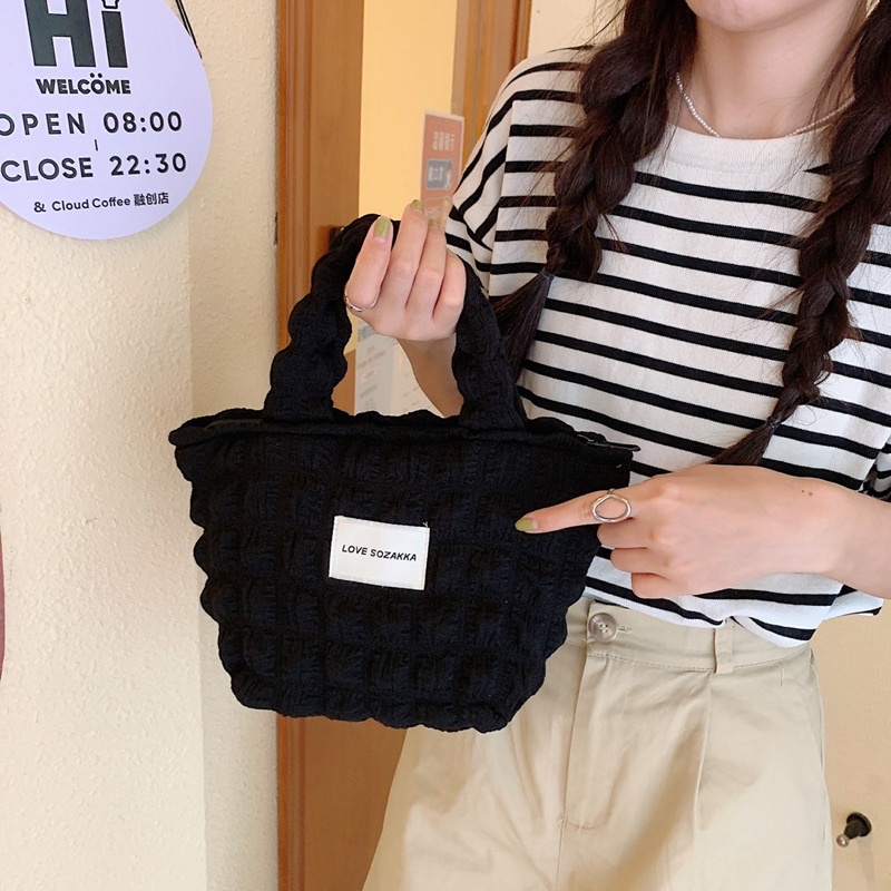 Túi xách nhỏ hottrend, túi đựng cơm trưa xinh xắn phong cách hàn quốc