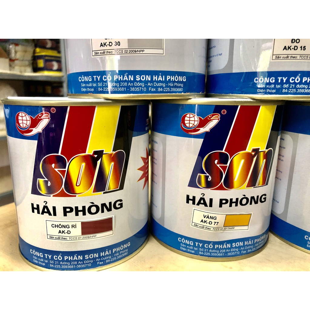 Sơn sắt trang trí, chống rỉ Hải Phòng