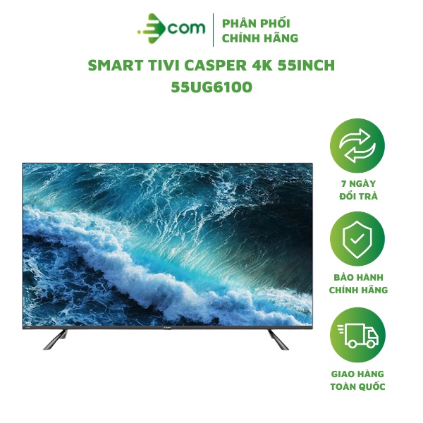 Smart Tivi Casper 4K 55 inch 55UG6100 chính hãng - Tìm kiếm bằng giọng nói