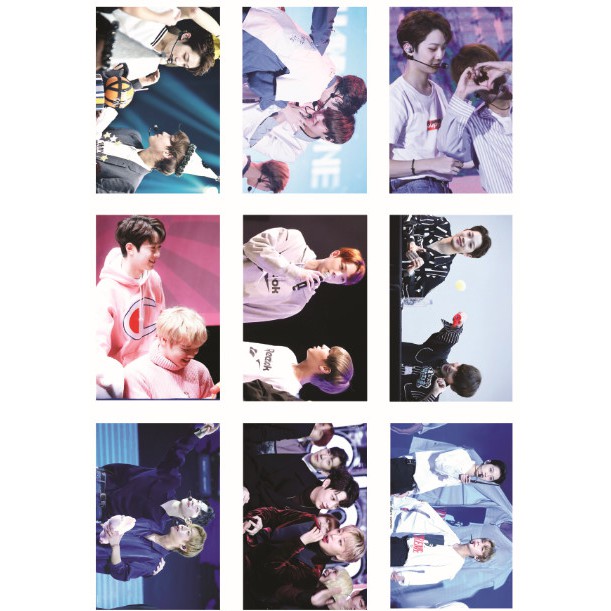 Lomo card 63 ảnh WANNA ONE Couple PanWink (Jihoon + Guanlin)