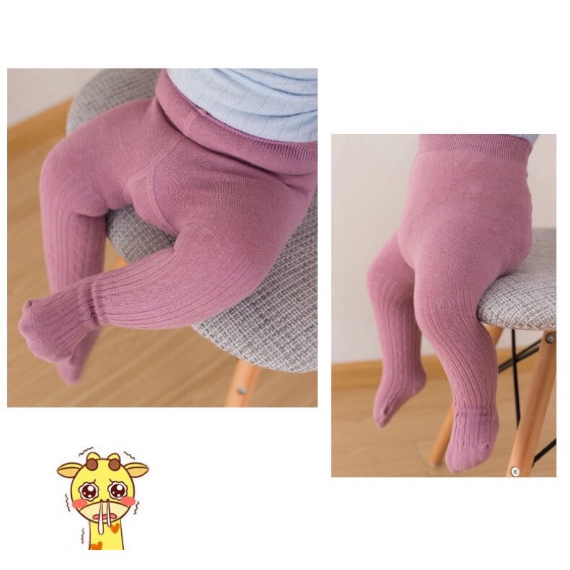 Quần tất cho bé chất len mềm mại nhiều màu đến 20kg Shukemkids]