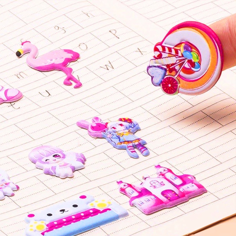 Set sticker công chúa cao cấp Baby-S, Hình dán sticker phối đồ cùng các phụ kiện đáng yêu – SST004