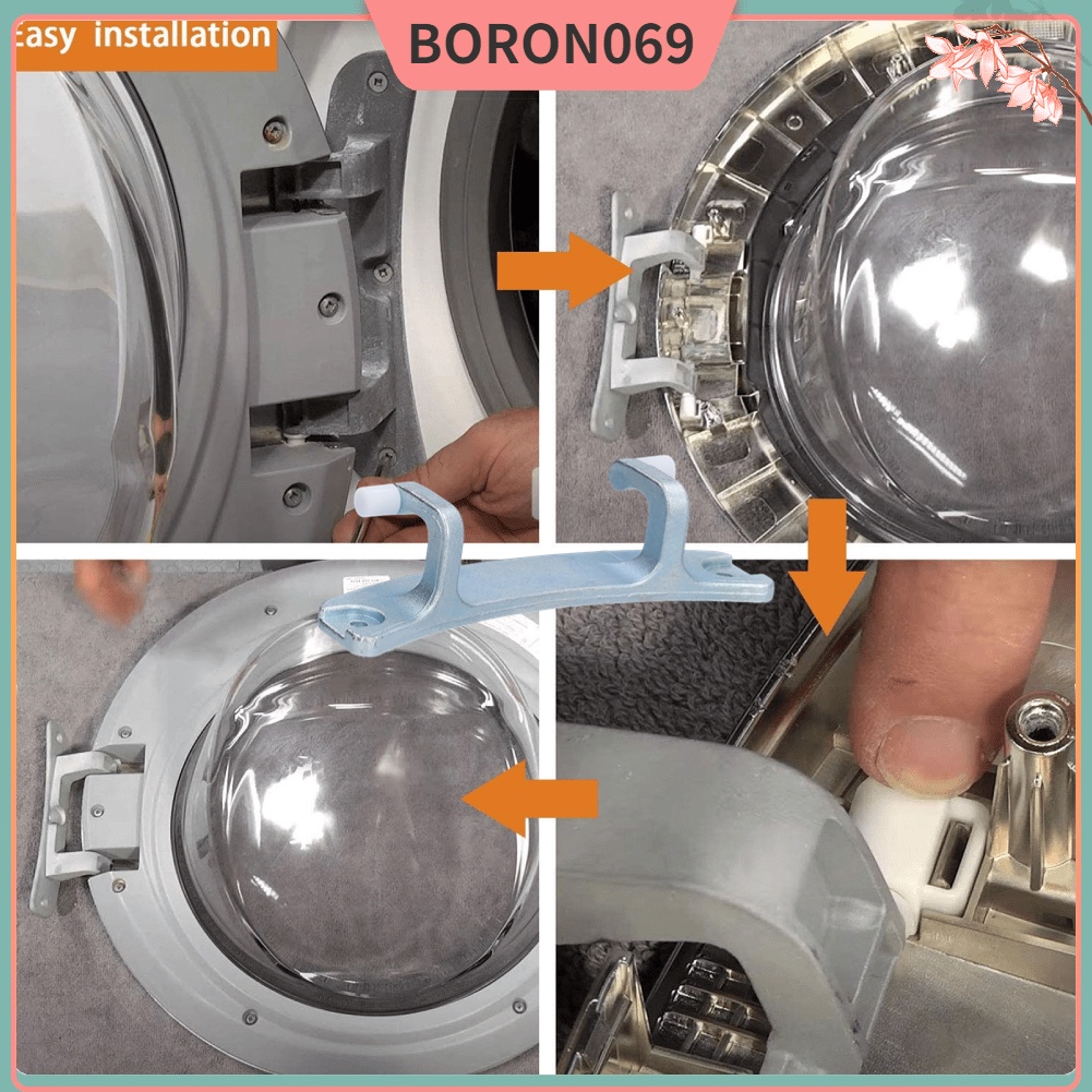 Bản Lề Cửa Máy Giặt Bằng Hợp Kim Nhôm Thay Thế Chuyên Dụng Boron069