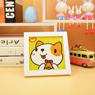 Tranh DIY đính hạt 12 con giáp (6con)