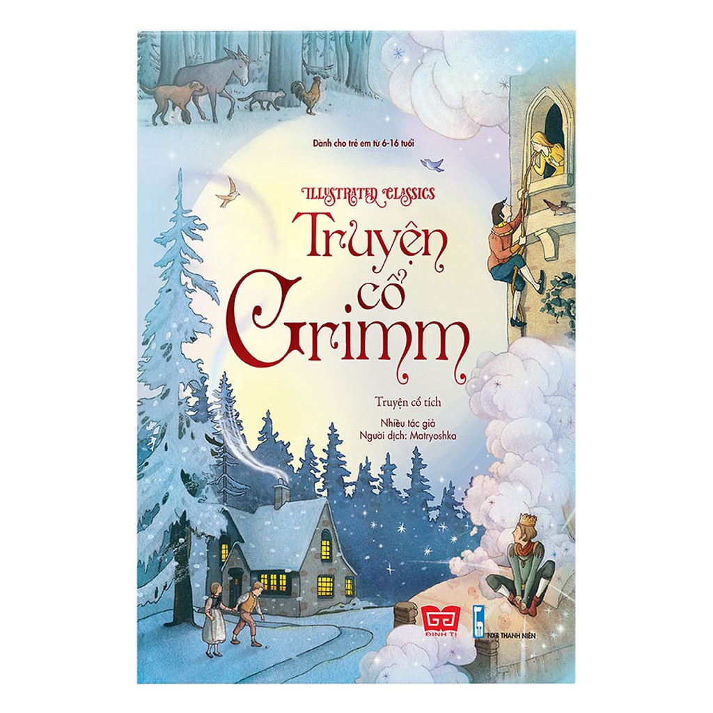 Sách Illustrated Classics Truyện Cổ Grimm