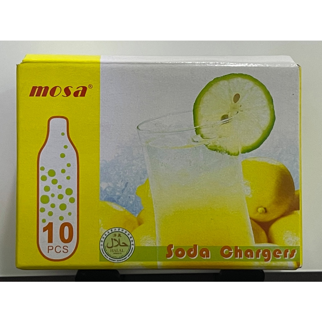 Viên gas soda hiệu Mosa hộp 10 viên. Hàng công ty có sẵn. Giao hàng ngay