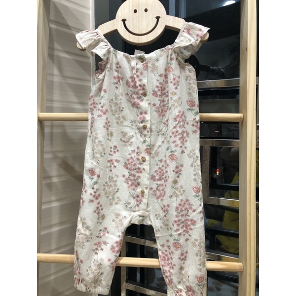 Bộ jumpsuit bé gái Hm Uk