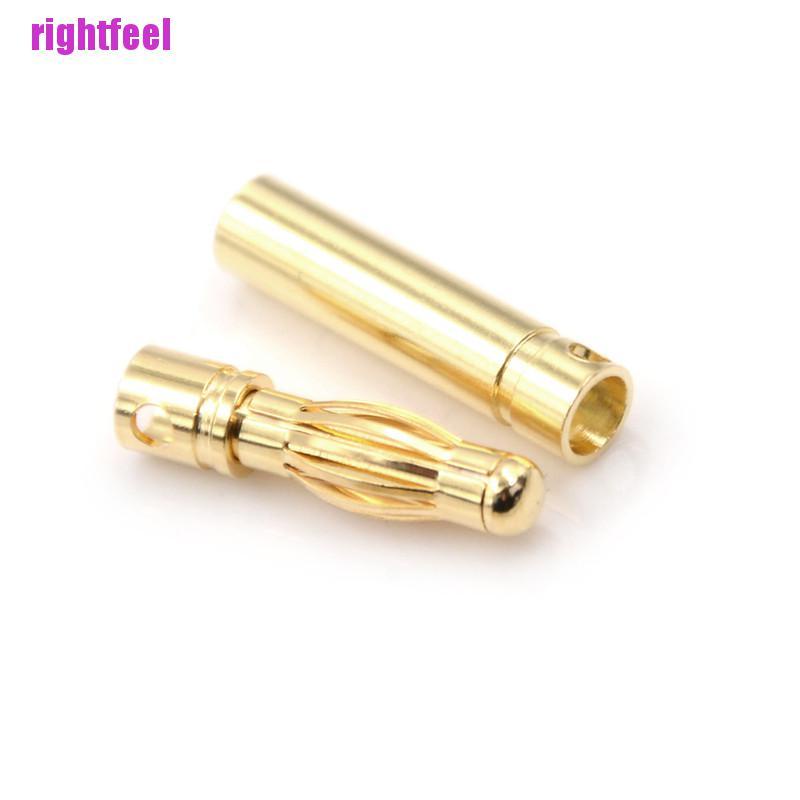 Bộ 10 Cặp Đầu Nối 4.0mm 4mm Cho Rc