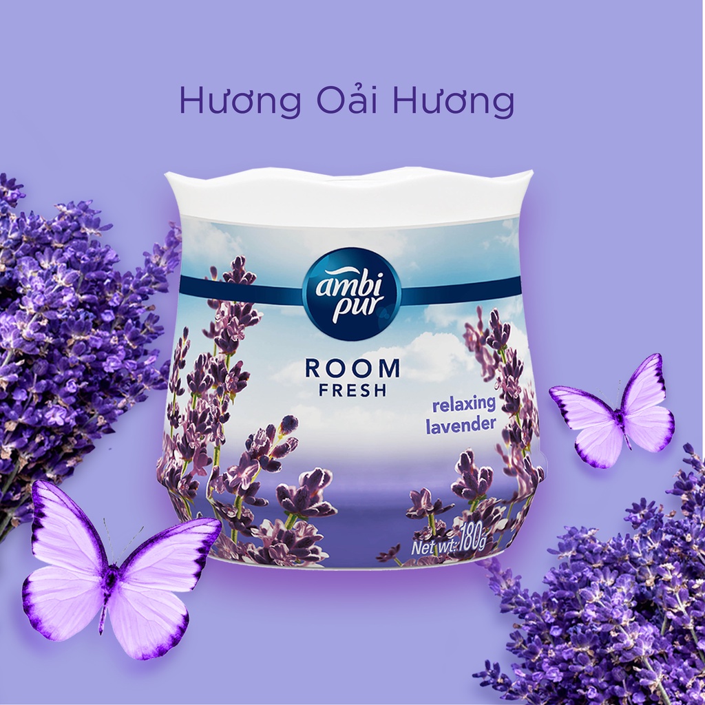 Combo 2 Sáp Thơm Phòng Ambi Pur Nhiều Mùi 180 Gram/Lọ