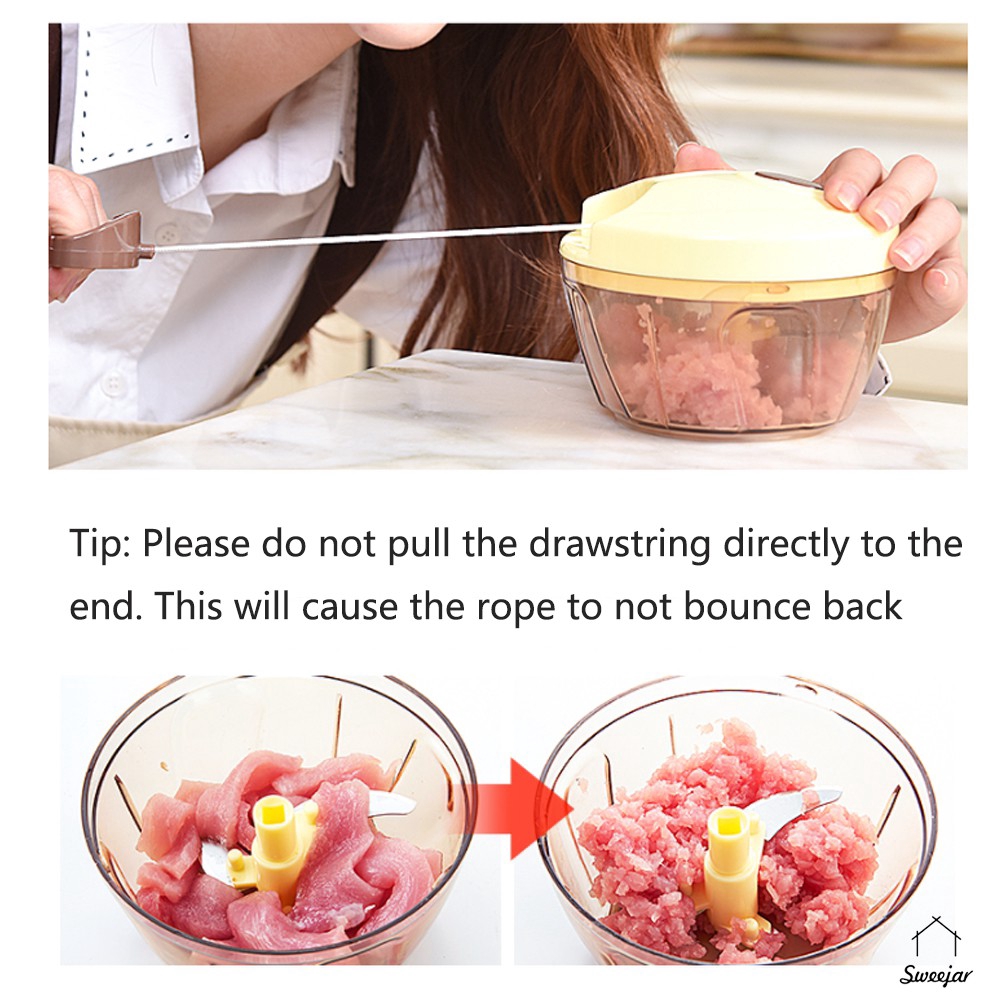 Máy xay nghiền thực phẩm SWEEJAR thao tác kéo tay đa năng tiện dụng