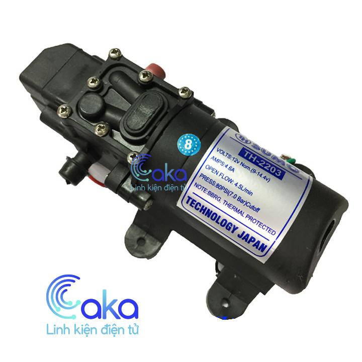 Máy Bơm Cao Áp 12VDC 4.6A 4.5L/Min 7.0 Bar TH-2203