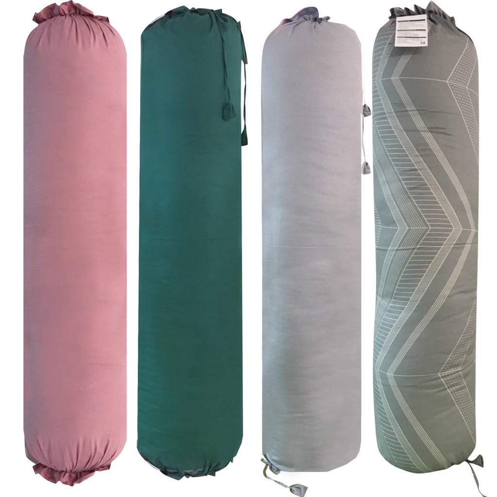 Vỏ gối ôm Sông Hồng - 100% cotton - kt 38x100cm