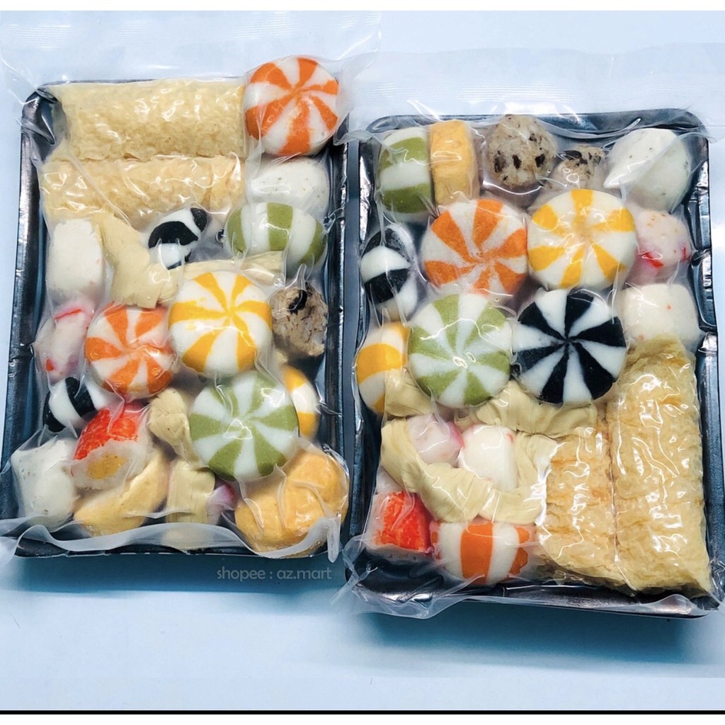 Viên thả lẩu thập cẩm/ set combo viên mix thả lẩu/ dùng nhúng lẩu, xiên que, chiên, hấp, nấu, xào | BigBuy360 - bigbuy360.vn