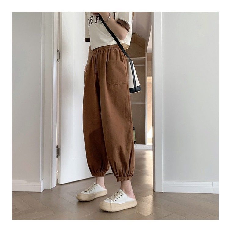 Quần Dài Ống Rộng Họa Tiết Cà Rốt Thời Trang Cho Nữ