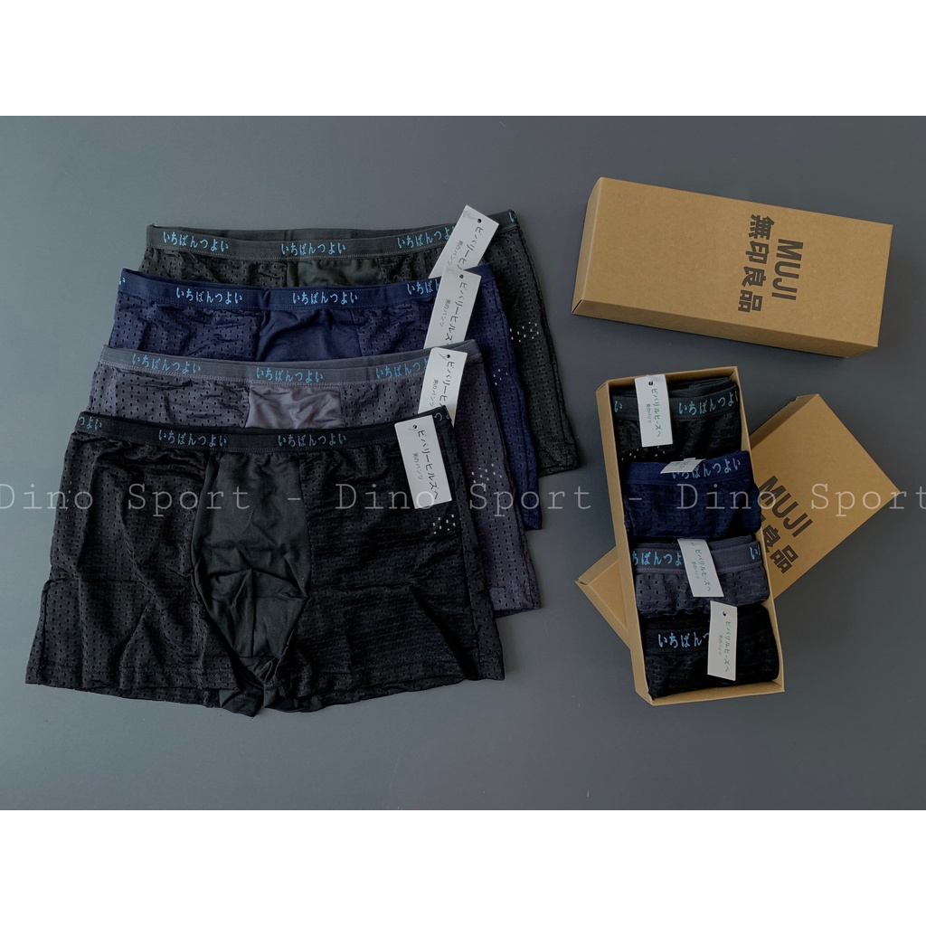 Quần Sịp Nam Boxer Thun Lạnh