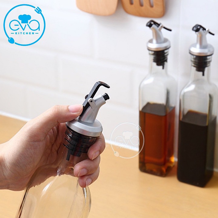 Chai Thuỷ Tinh Vuông Rót Gia Vị Rót Dầu OiL Can 250 Ml