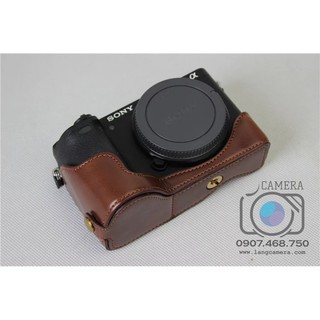 Bao da (Halfcase) máy ảnh Sony A6500