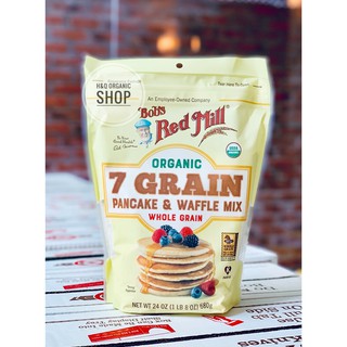 Bột làm bánh Pancake & Waffle hữu cơ [7 LOẠI NGŨ CỐC] [Date 2023]