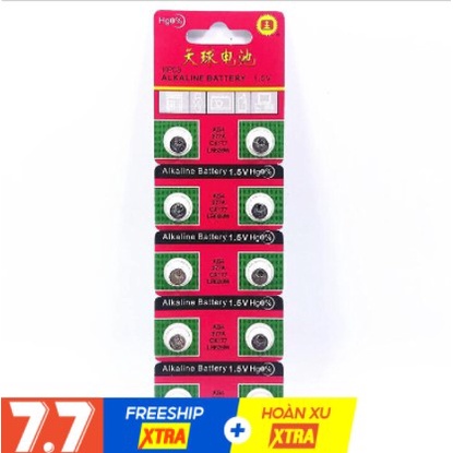 Pin đồng hồ đeo tay , pin cúc áo 1K Alkaline Battery loại nhỏ 1.5V AG4 377A CX177 LR626W