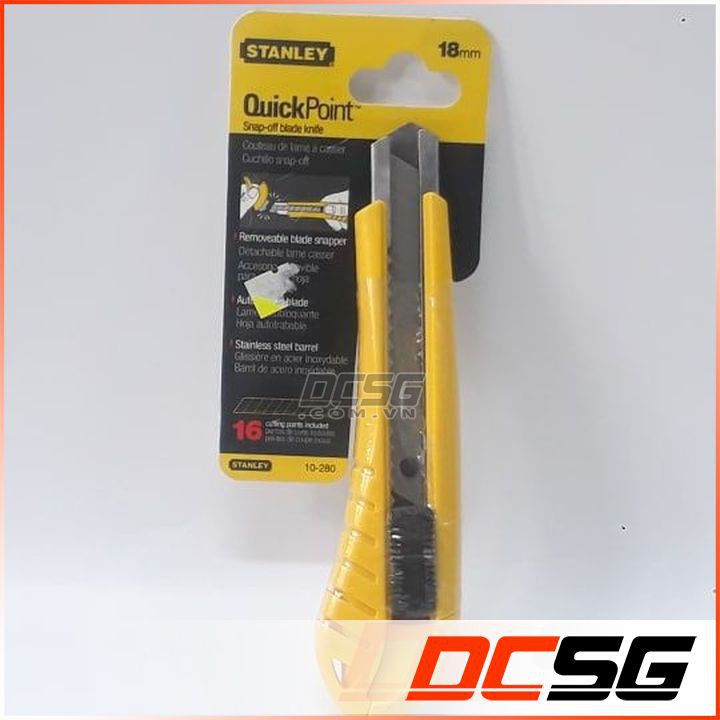 Dao rọc cáp đa năng 18mm Stanley 10-280